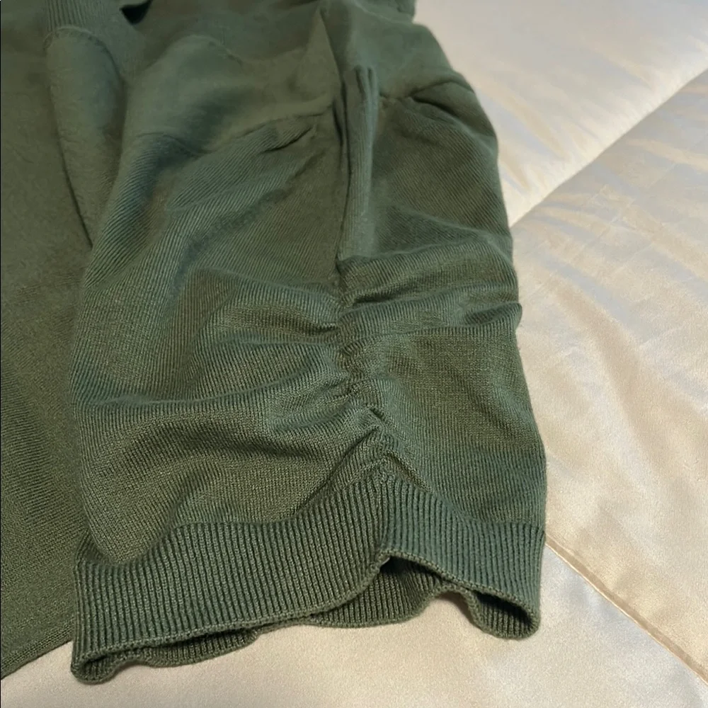 Lane Bryant Olive Knit Sweater - Picture 7 of 8